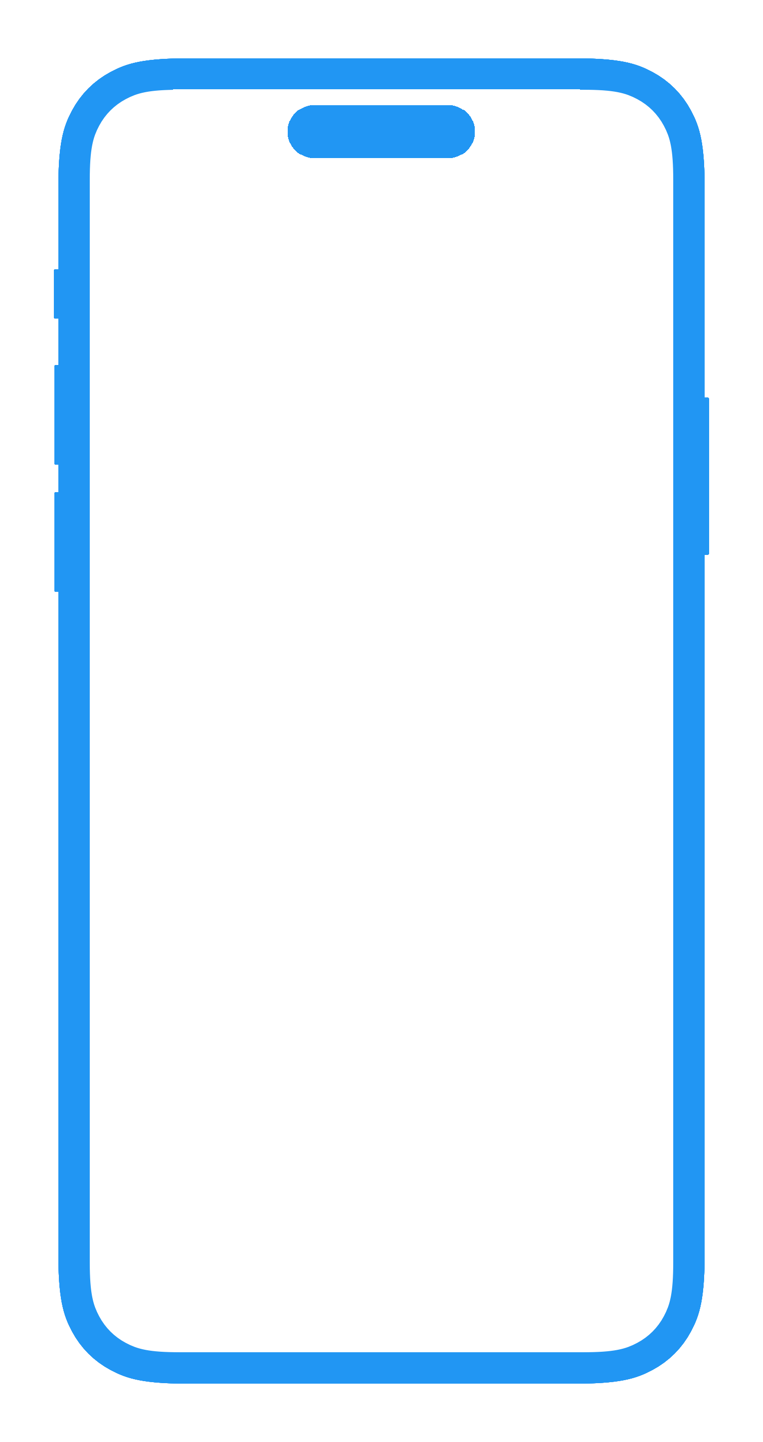 灵动岛 蓝素材